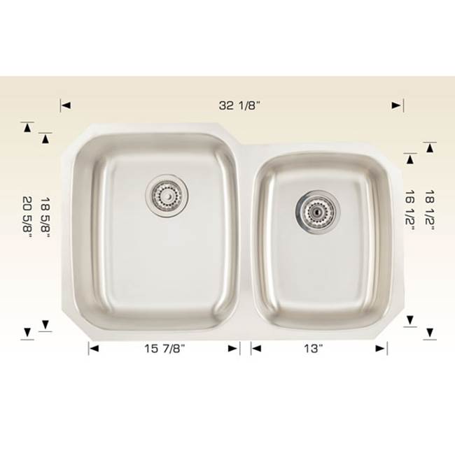 Bosco  Kitchen Sinks item SKU 207035