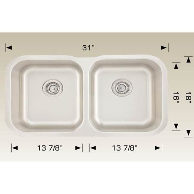 Bosco  Kitchen Sinks item SKU 207041
