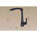 Bosco - SKU 220011 - Single Hole Kitchen Faucets