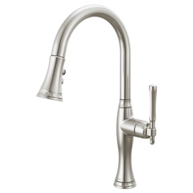 Brizo Canada Pull Down Faucet Kitchen Faucets item 63058LF-SS