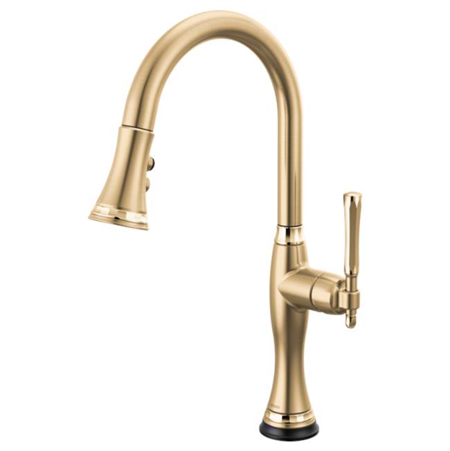 Brizo Canada Pull Down Faucet Kitchen Faucets item 64058LF-GLPG