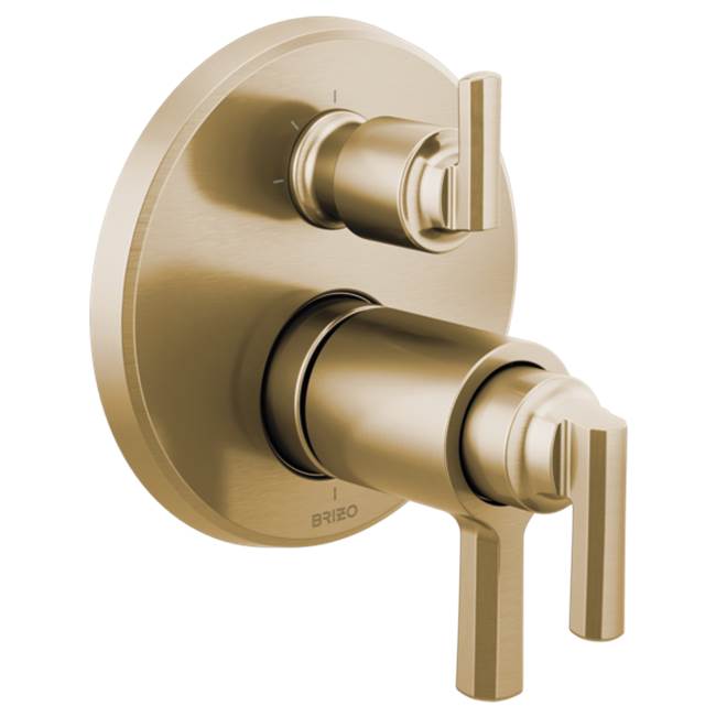 Brizo Canada Pressure Balance Trims With Integrated Diverter Shower Faucet Trims item T75598-GL