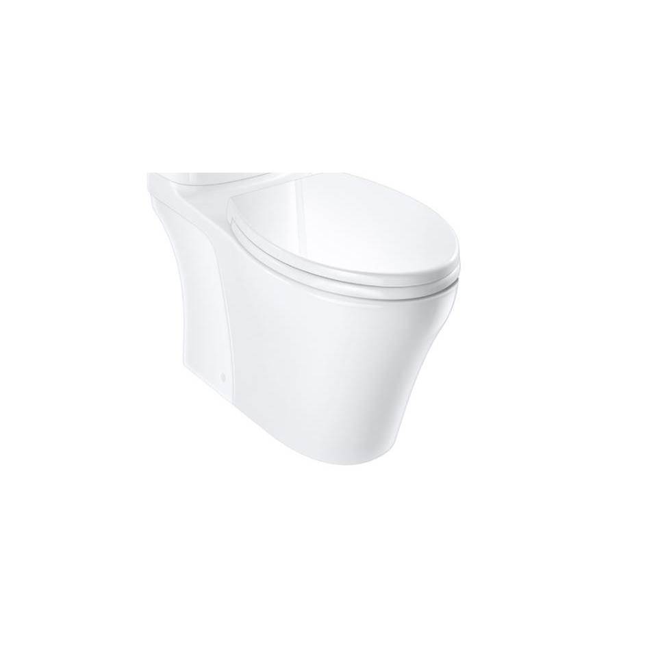The Water ClosetCaroma CanadaSomerton Back Outlet Bowl Soft Closing Seat & Wall Connector