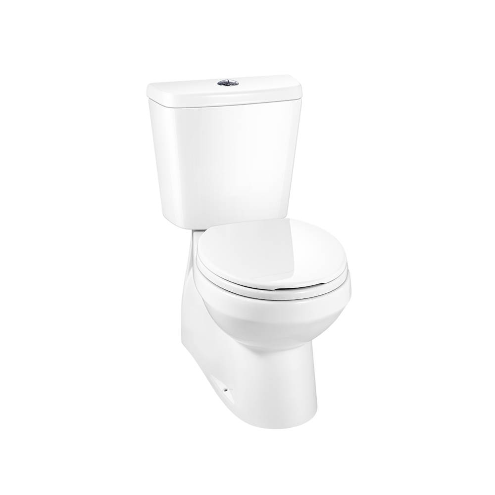 The Water ClosetCaroma CanadaSydney Round Front Back Outlet Bowl/Connector/Seat