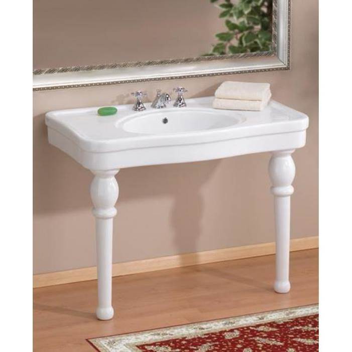 Cheviot Products Canada Console Bathroom Sinks Only Lavatory Consoles item 727-WH-8