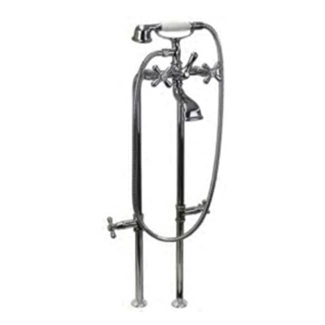 The Water ClosetClawfoot DesignEpoque Series Freestanding Bath Faucet with Handshower Kit, No Shutoffs