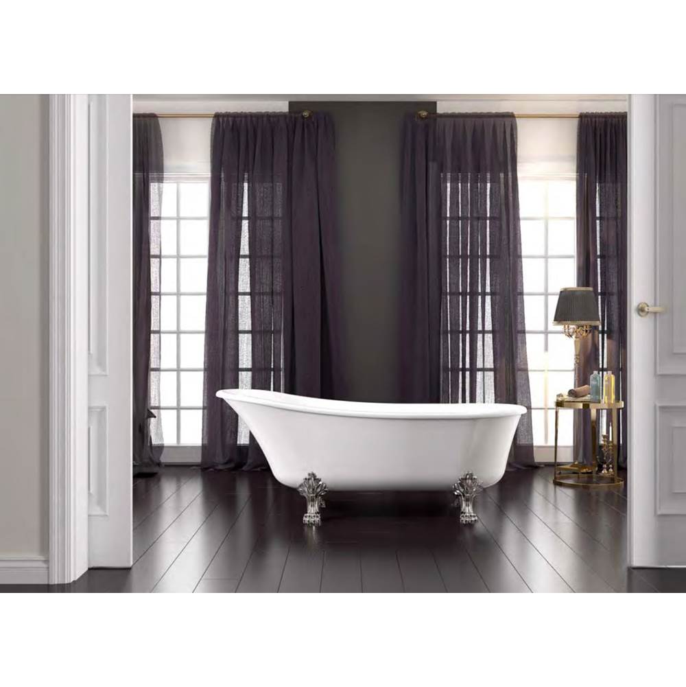 The Water ClosetClawfoot DesignPrestige Tub with 400 Series Tub Package with M Series Risers, Shutoffs