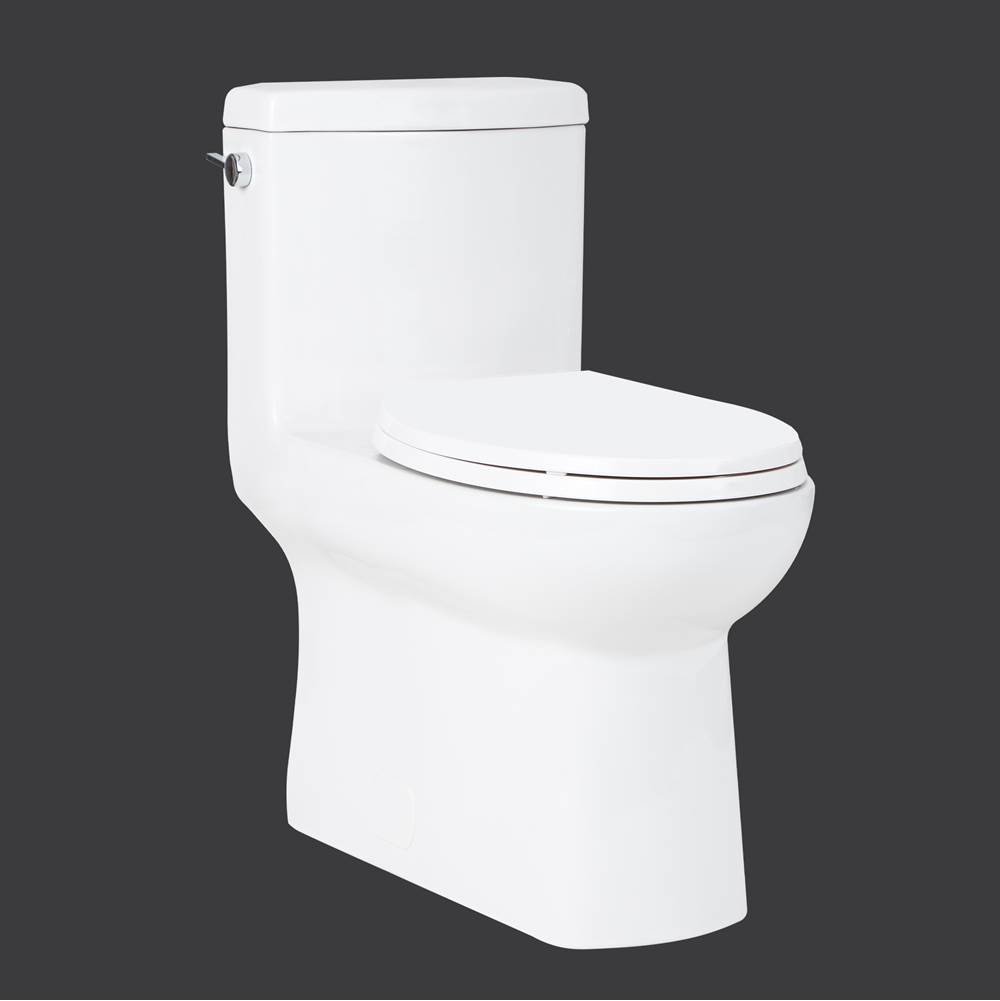 The Water ClosetContrac3.0L Concealed Trapway, Elongated Plus Height with Smooth Close Seat, Unlined Tank