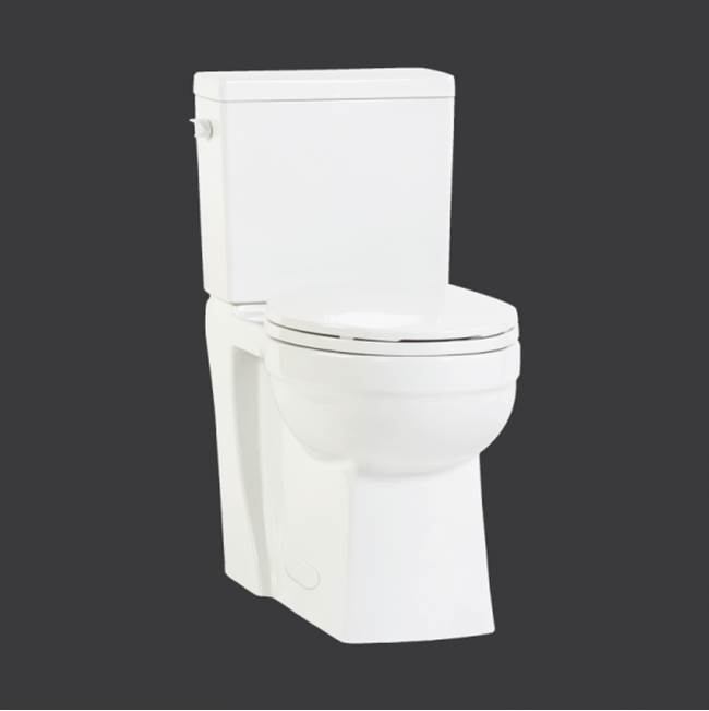 The Water ClosetContrac4.8L Toilet Bowl Concealed Elongated, Plus Height with Smooth Close Seat
