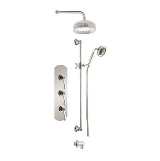 Disegno Complete Systems Shower Systems item 3711CLASBN