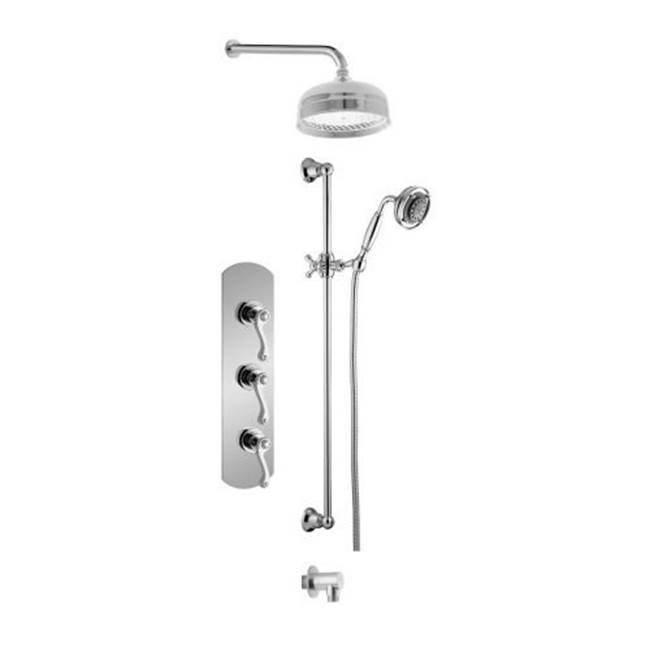 Disegno Complete Systems Shower Systems item 3711CLASCH