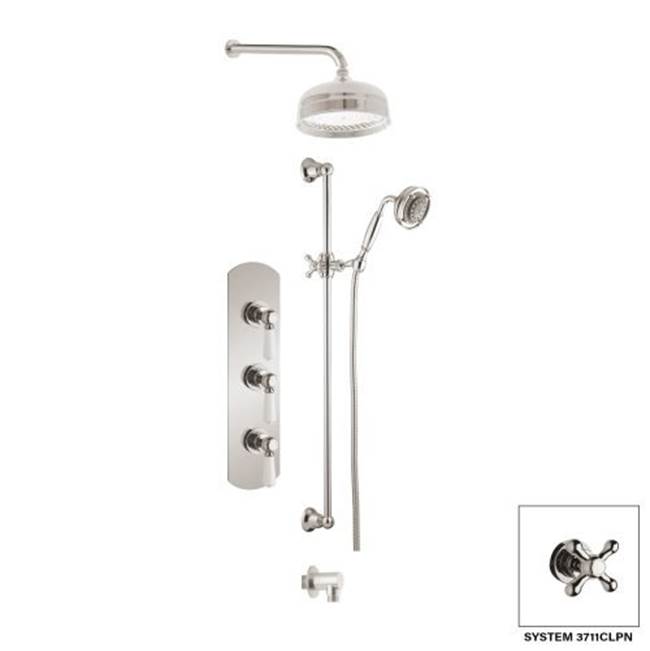 Disegno Complete Systems Shower Systems item 3711CLPN