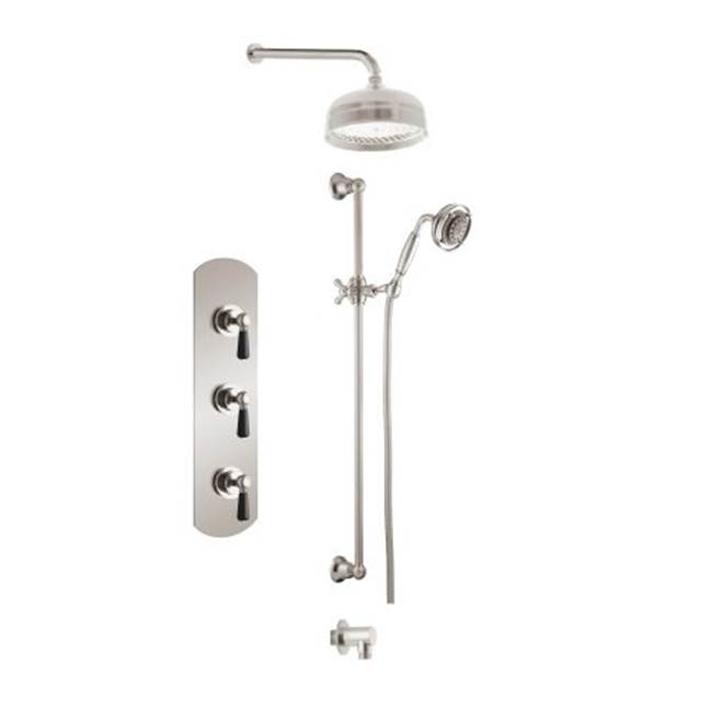Disegno Complete Systems Shower Systems item 3711RLBNBL
