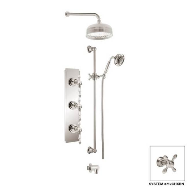 Disegno Complete Systems Shower Systems item 3712CHLBN