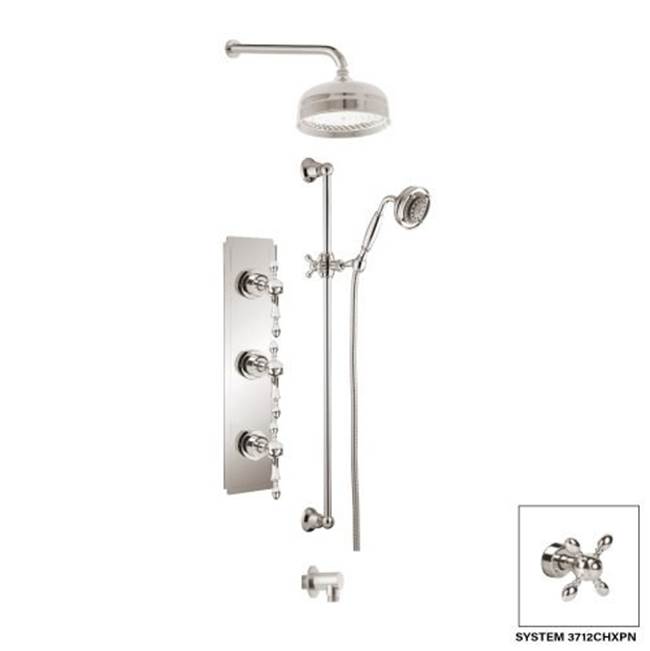 Disegno Complete Systems Shower Systems item 3712CHLPN