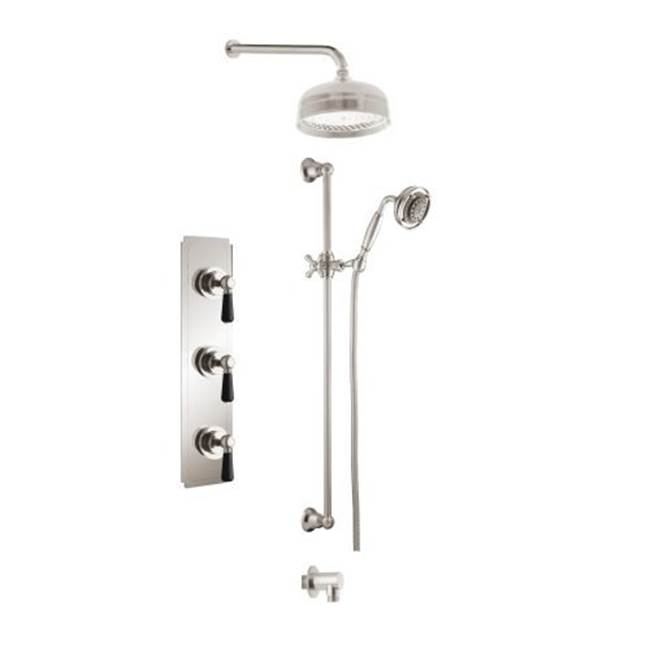Disegno Complete Systems Shower Systems item 3712RLBNBL