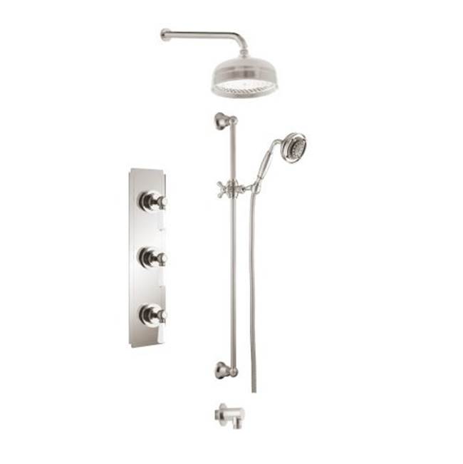 Disegno Complete Systems Shower Systems item 3712RLBNWH