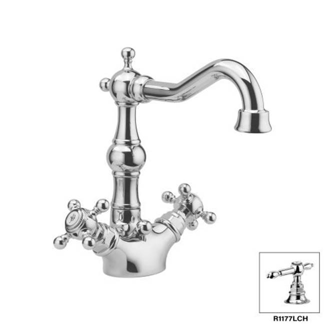 Disegno Single Hole Bathroom Sink Faucets item R1177CH