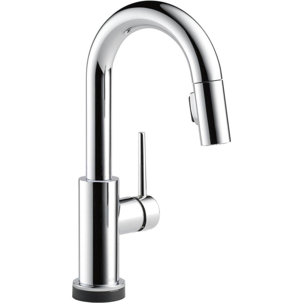 The Water ClosetDelta CanadaTrinsic® Single Handle Pull-Down Bar / Prep Faucet with Touch<sub>2</sub>O® Technology