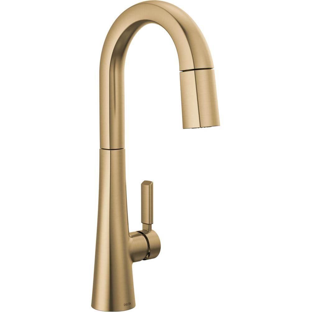 Delta Canada Pull Down Bar Faucets Bar Sink Faucets item 9991-CZ-PR-DST