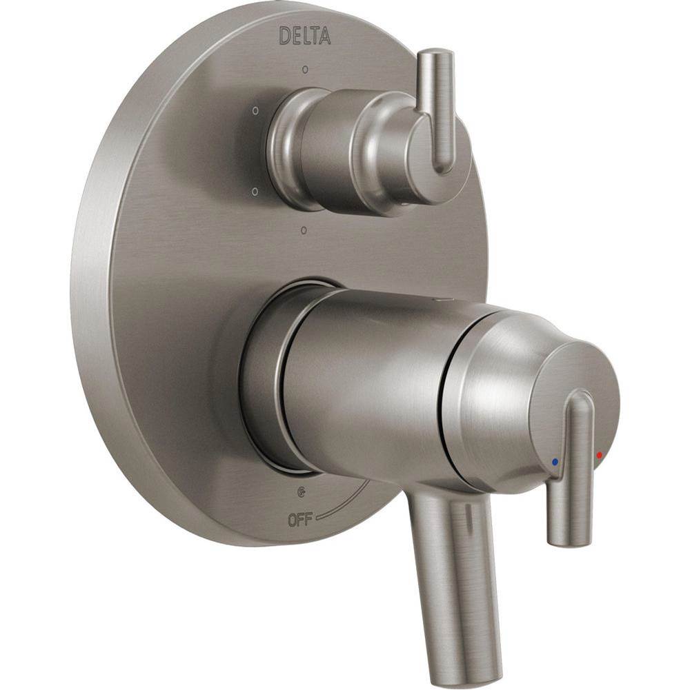 The Water ClosetDelta CanadaTrinsic® Contemporary Two Handle TempAssure® 17T Series Valve Trim with 6-Setting Integrated Diverter