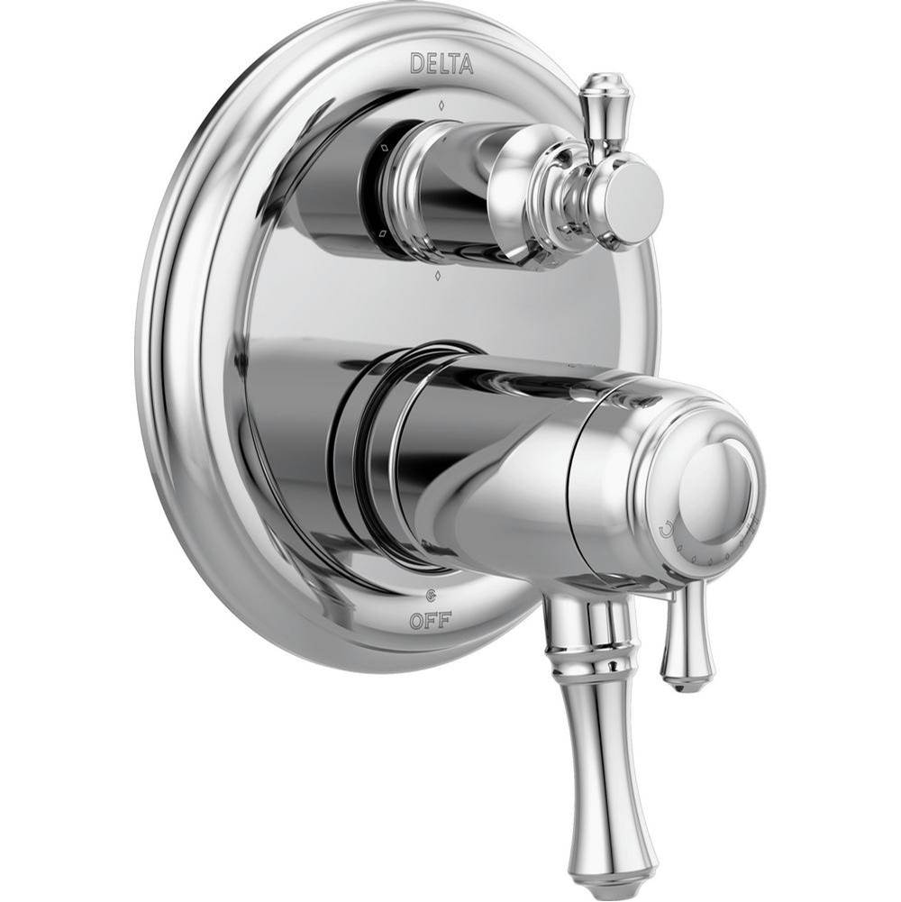 The Water ClosetDelta CanadaCassidy™ Traditional 2-Handle TempAssure® 17T Series Valve Trim with 6-Setting Integrated Diverter