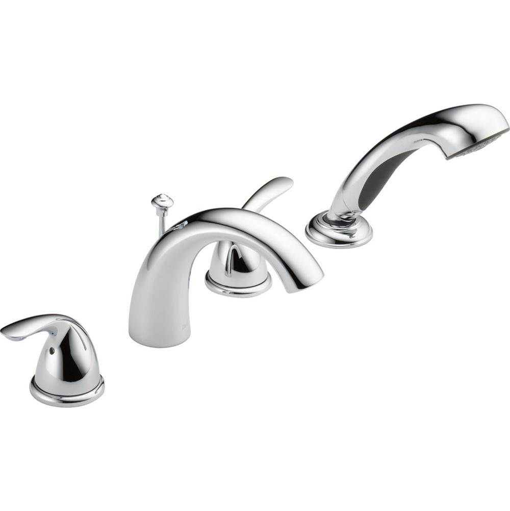 Delta Canada Deck Mount Roman Tub Faucets With Hand Showers item T4705