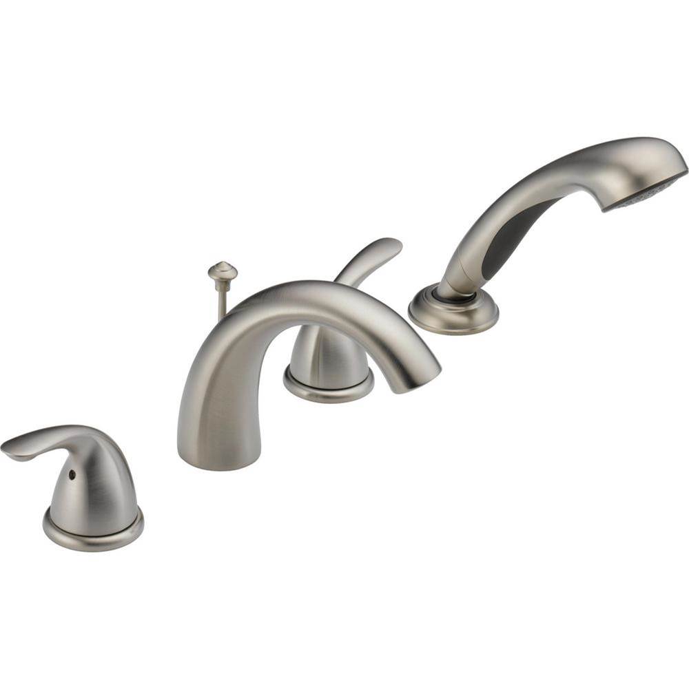 Delta Canada Deck Mount Roman Tub Faucets With Hand Showers item T4705-SS