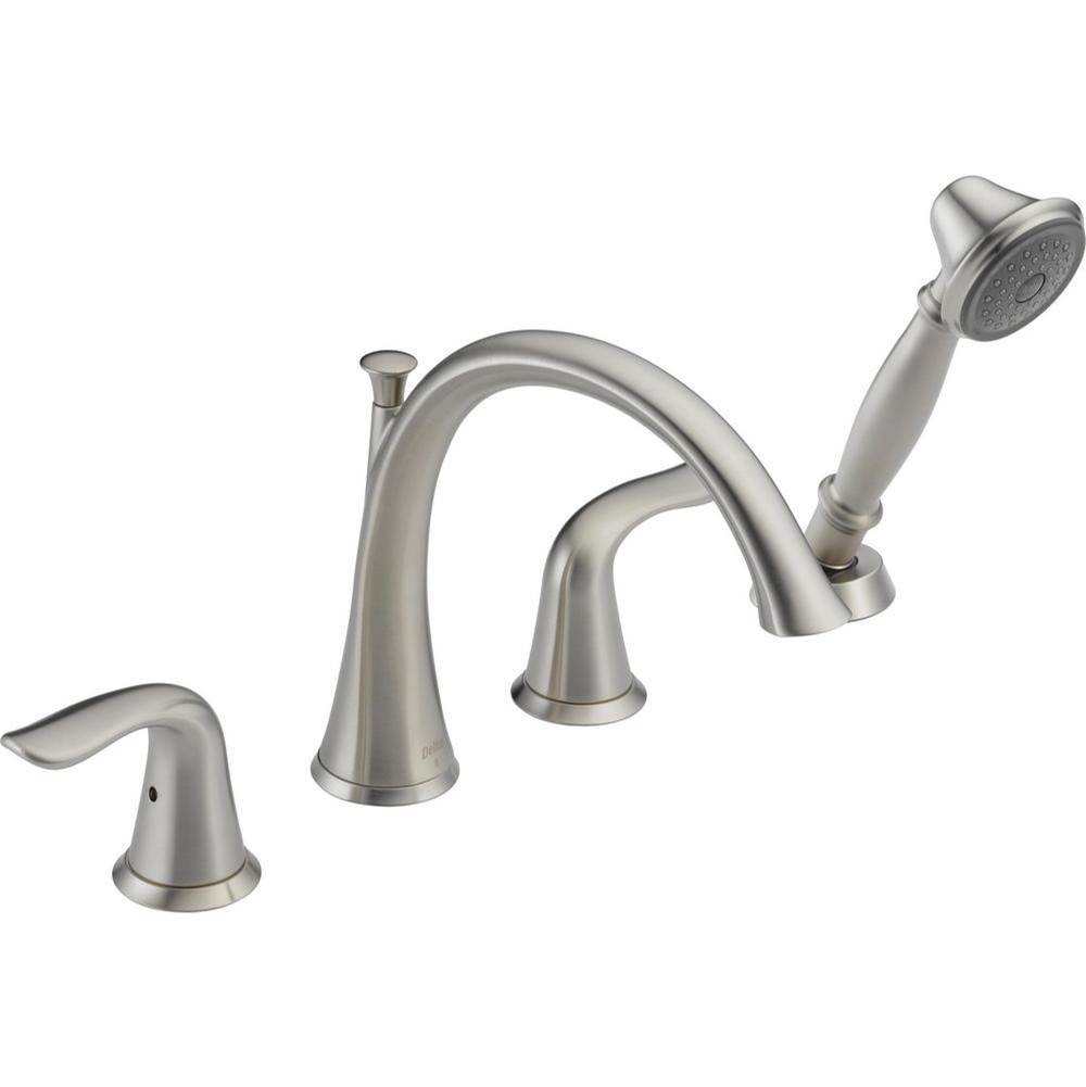 Delta Canada Deck Mount Roman Tub Faucets With Hand Showers item T4738-SS
