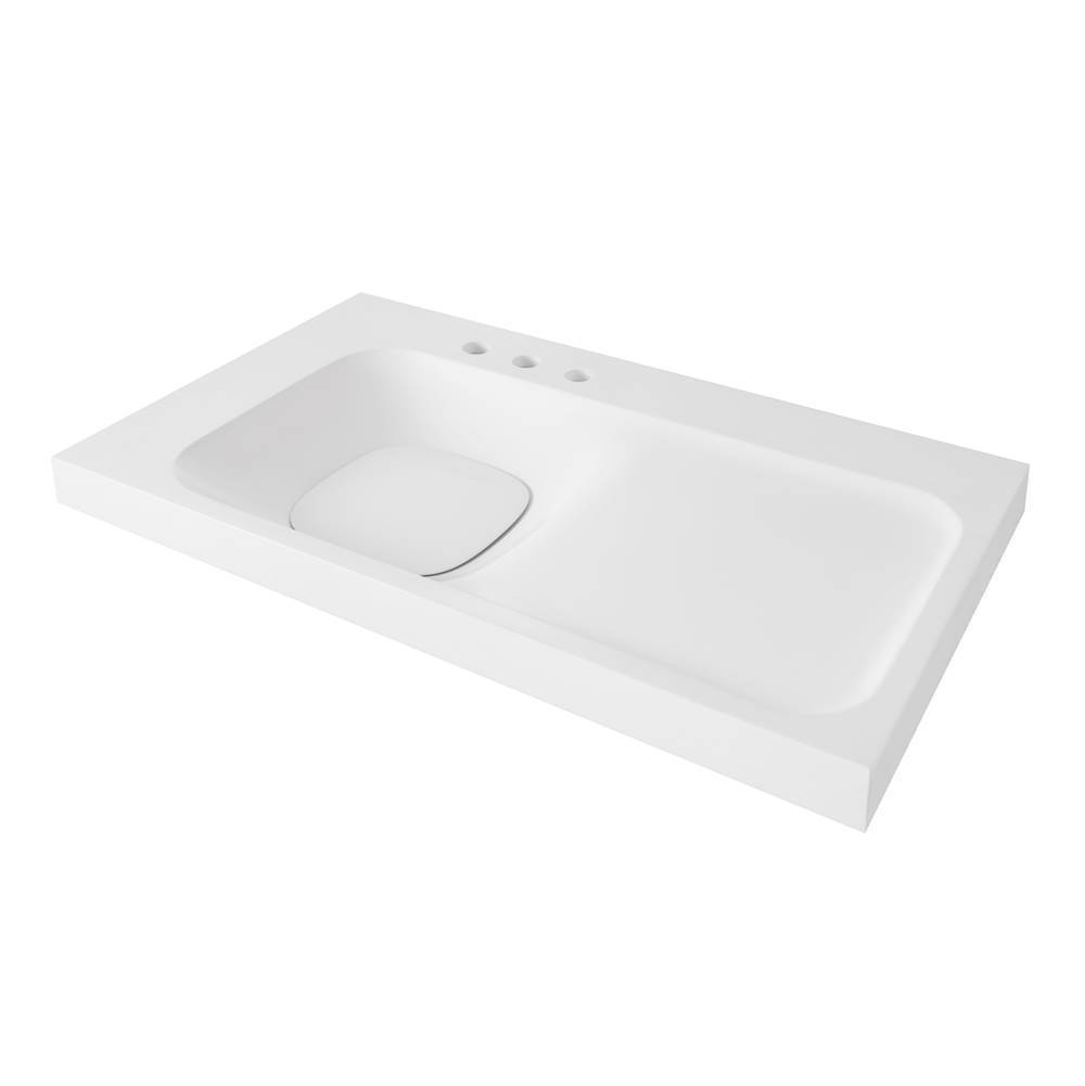 The Water ClosetDXVDxv Modulus Three-Hole 36In Lav - Cwh