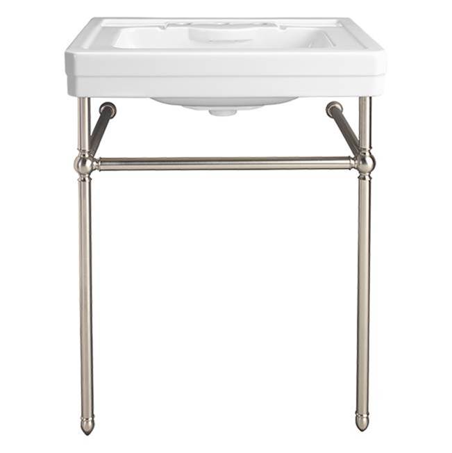 The Water ClosetDXVFitzgerald Console Stand -Bn