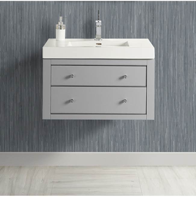 Fairmont Designs Canada 1510 Wv3018 At The Water Closet Serving Toronto Ontario With Plumbing Showrooms In Etobie Kitchener And Orillia Mississauga - Wall Mounted Bathroom Vanity Canada