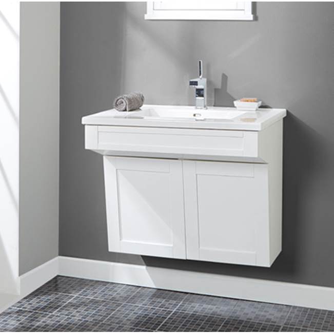 Fairmont Designs Canada 1512 Wv3021 At The Water Closet Serving Toronto Ontario With Plumbing Showrooms In Etobie Kitchener And Orillia Mississauga - Wall Mounted Bathroom Vanity Canada