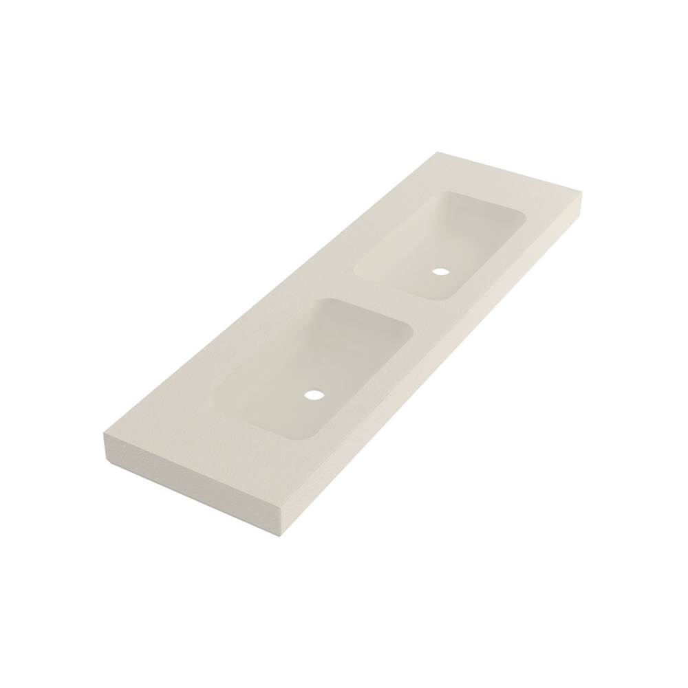 The Water ClosetFioraWall Mount Double Lav 63X19 1-Hole