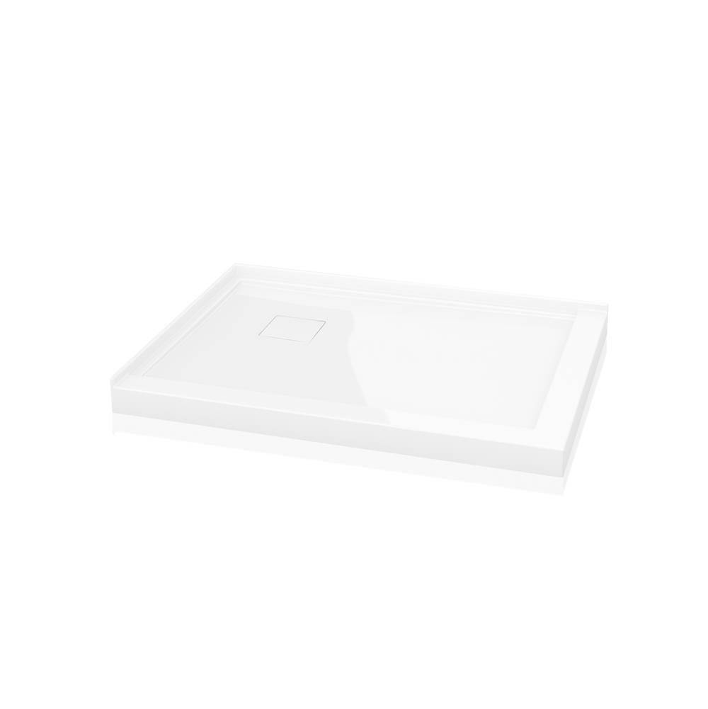 The Water ClosetFleurco CanadaFLANGED BASE W/CORNER DRAIN COVER/2-FLANGE/4836/WHITE/LEFT