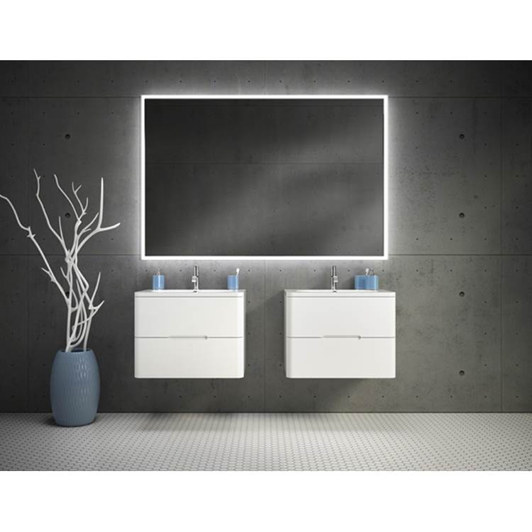 The Water ClosetFleurco CanadaHALO MIRROR 36'' W x 36'' H WITH DEFOGGER AND LIGHT