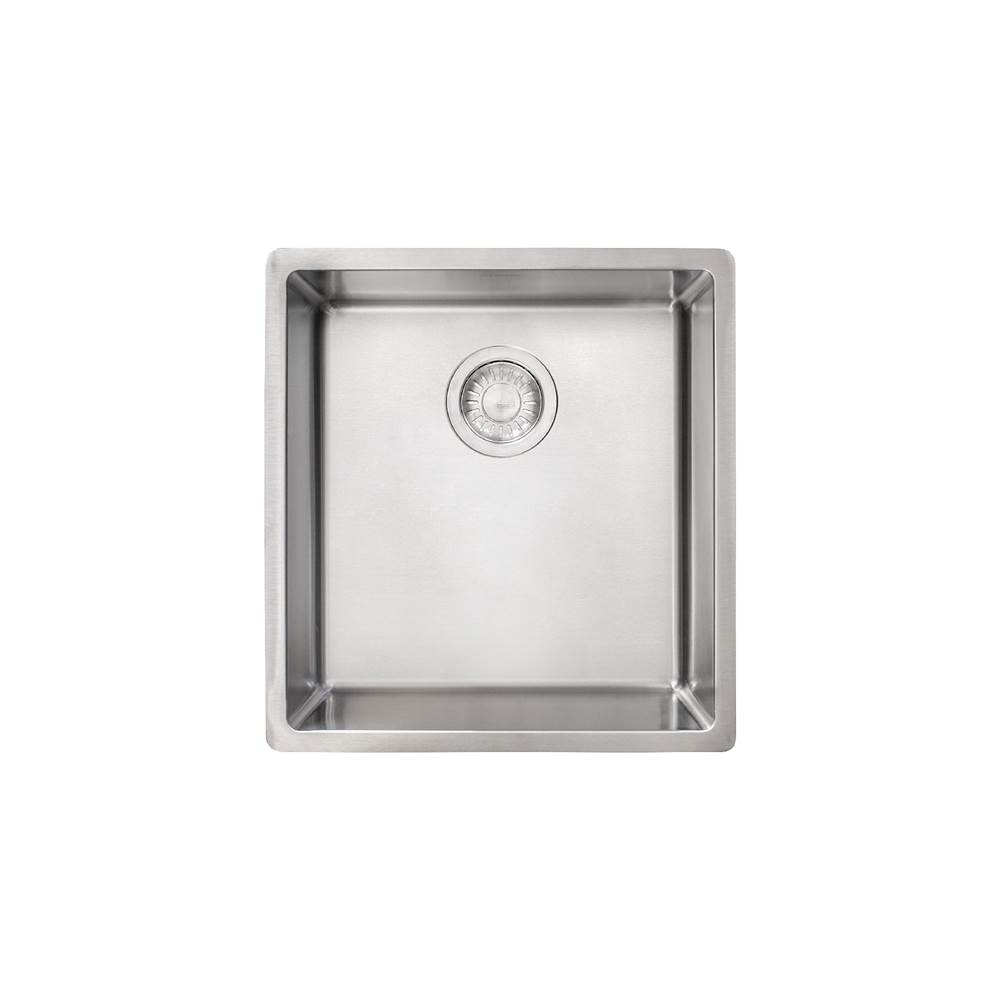The Water ClosetFranke Residential CanadaCube 16.5-in. x 18-in. 18 Gauge Stainless Steel Undermount Single Bowl Prep Sink - CUX110-15-CA