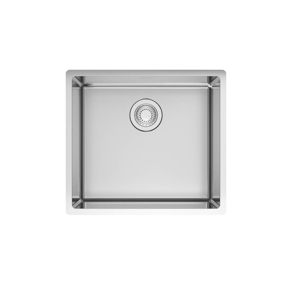 The Water ClosetFranke Residential CanadaCube 19.56-in. x 17.75-in. 18 Gauge Stainless Steel Undermount Single Bowl Kitchen Sink - CUX110-19-CA