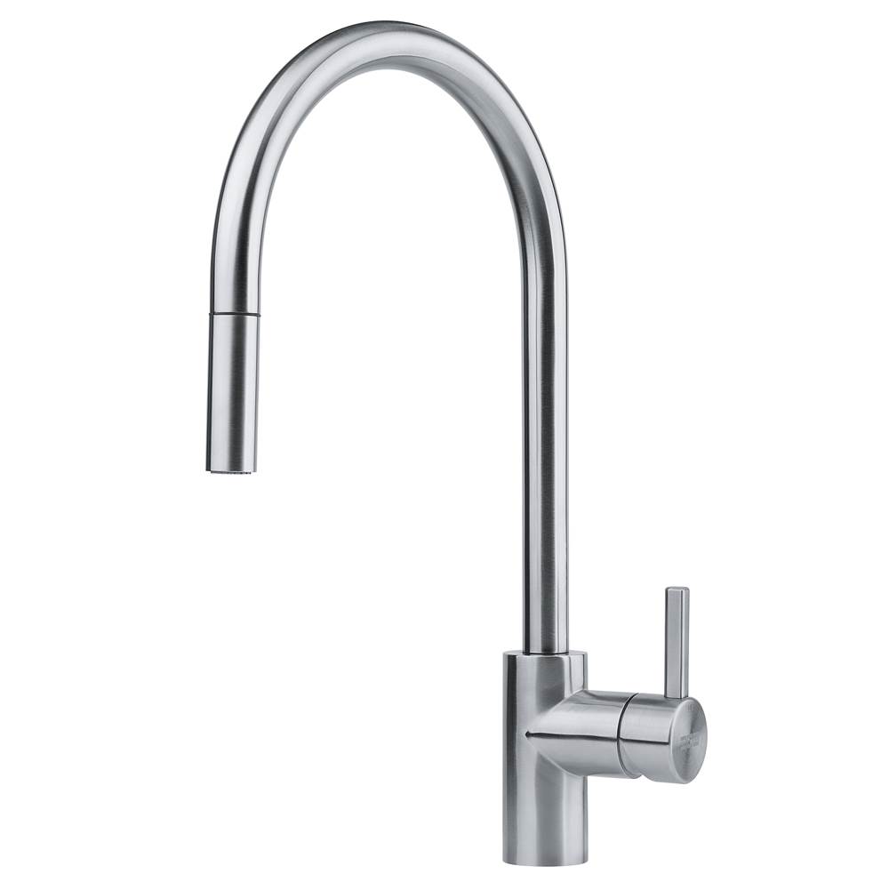 The Water ClosetFranke Residential CanadaEos Neo 17-in Single Handle Pull-Down Kitchen Faucet in Stainless Steel, EOS-PD-304