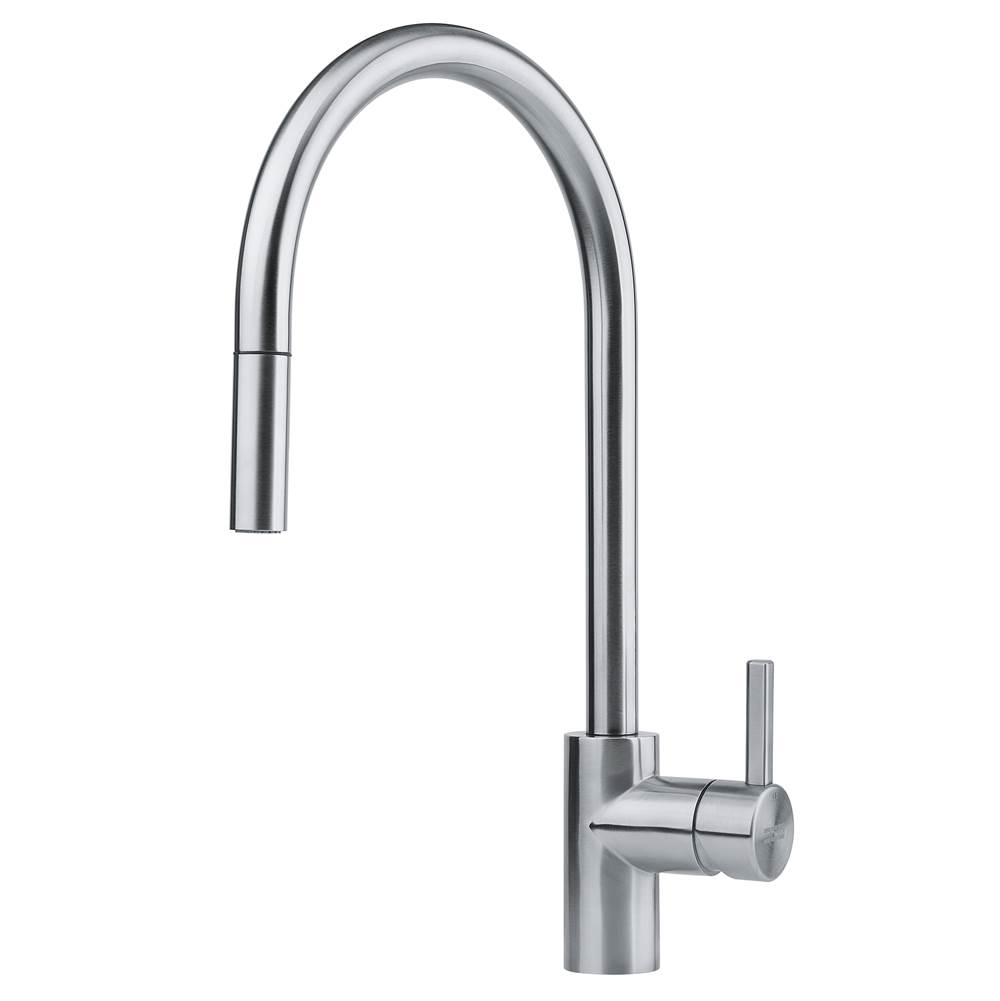 The Water ClosetFranke Residential CanadaEos Neo 17-in Single Handle Pull-Down Kitchen/Outdoor Faucet in 316 Stainless Steel, EOS-PD-316