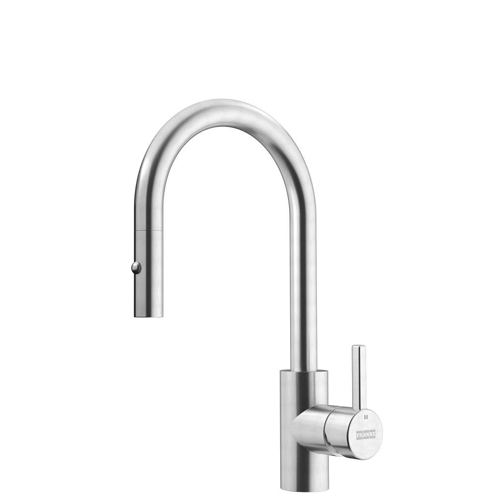 The Water ClosetFranke Residential CanadaEos Neo 14-in Single Handle Pull-Down Prep Kitchen Faucet in Stainless Steel, EOS-PR-304