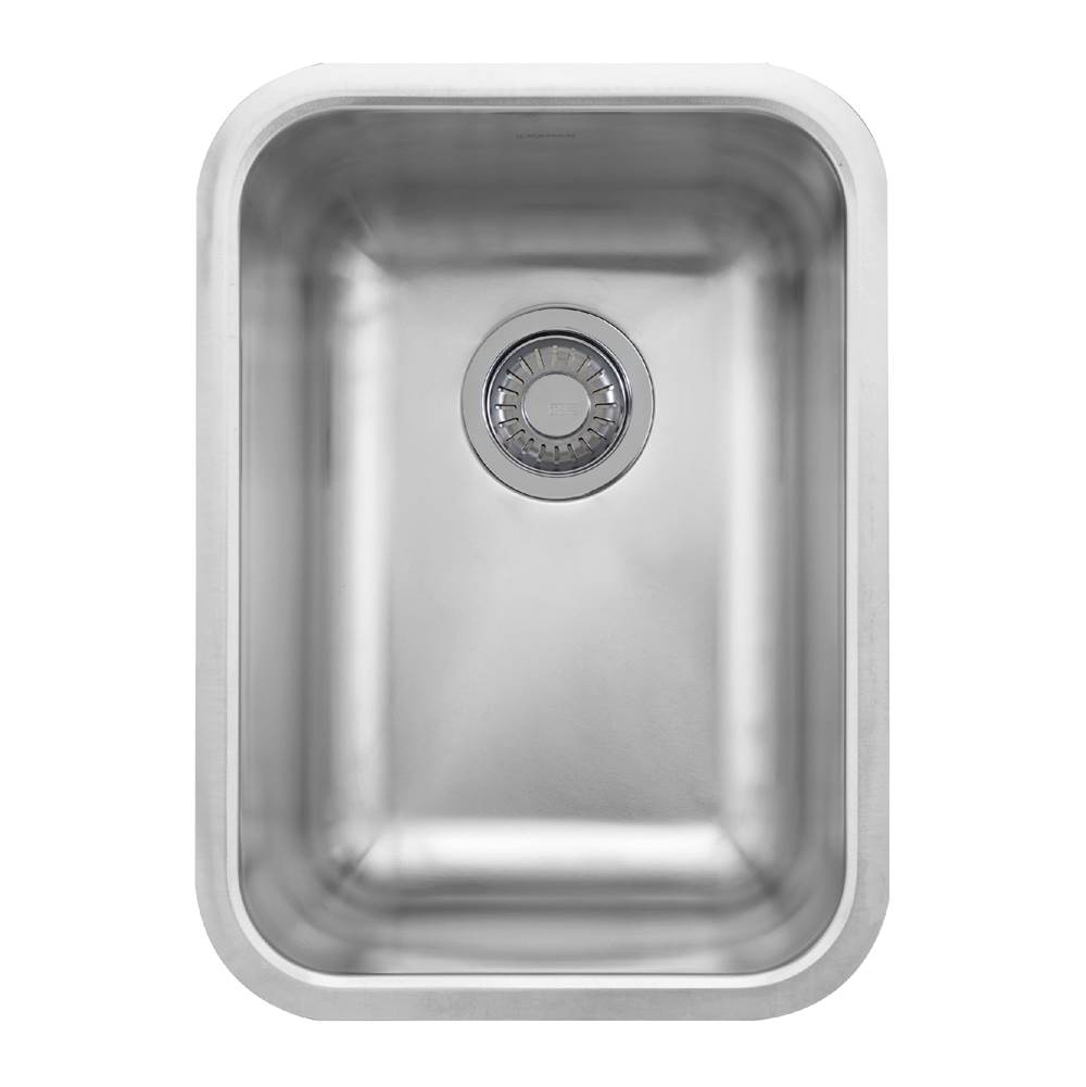 The Water ClosetFranke Residential CanadaGrande 13.75-in. x 18.7-in. 18 Gauge Stainless Steel Undermount Single Bowl Prep/Bar Sink - GDX11012-CA