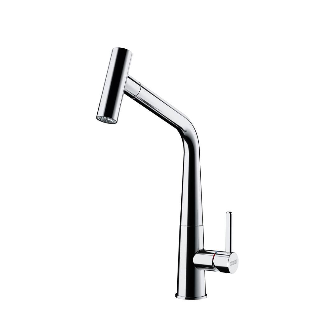 The Water ClosetFranke Residential CanadaIcon 14-in Single Handle Pull-Out Kitchen Faucet in Polished Chrome, ICN-PO-CHR