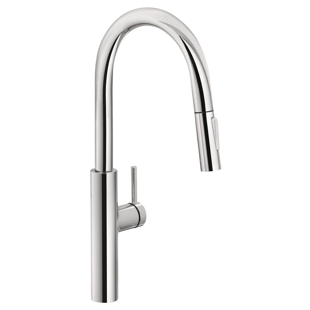 The Water ClosetFranke Residential CanadaPescara 19.7-inch Single Handle Pull-Down Kitchen Faucet in Polished Chrome, PES-PDX-CHR