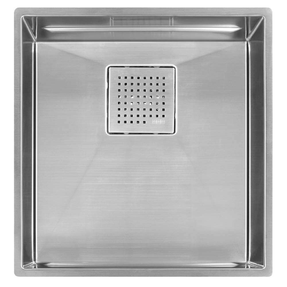 The Water ClosetFranke Residential CanadaPeak Um 16G Ss Sgl 21Cab With Strainer Basket