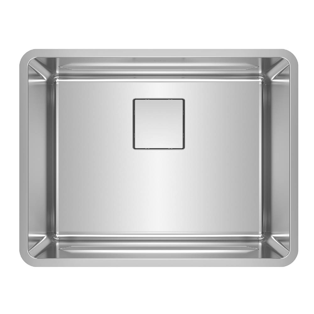 The Water ClosetFranke Residential CanadaPescara 23.6-in. x 18.5-in. 18 Gauge Stainless Steel Undermount Single Bowl Kitchen Sink - PTX110-22-CA