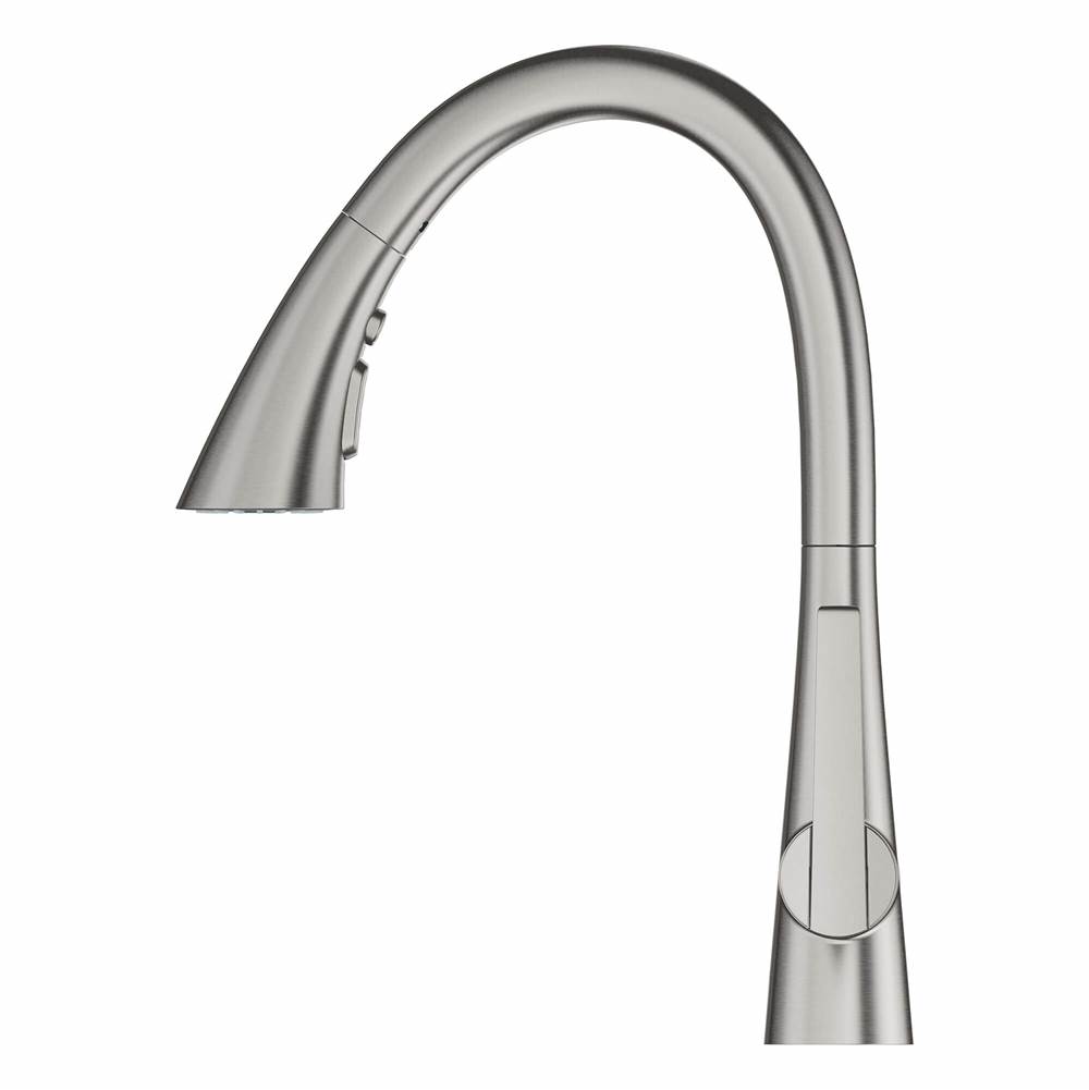 The Water ClosetGrohe CanadaZedra Single-Handle Pull Down Kitchen Faucet Triple Spray