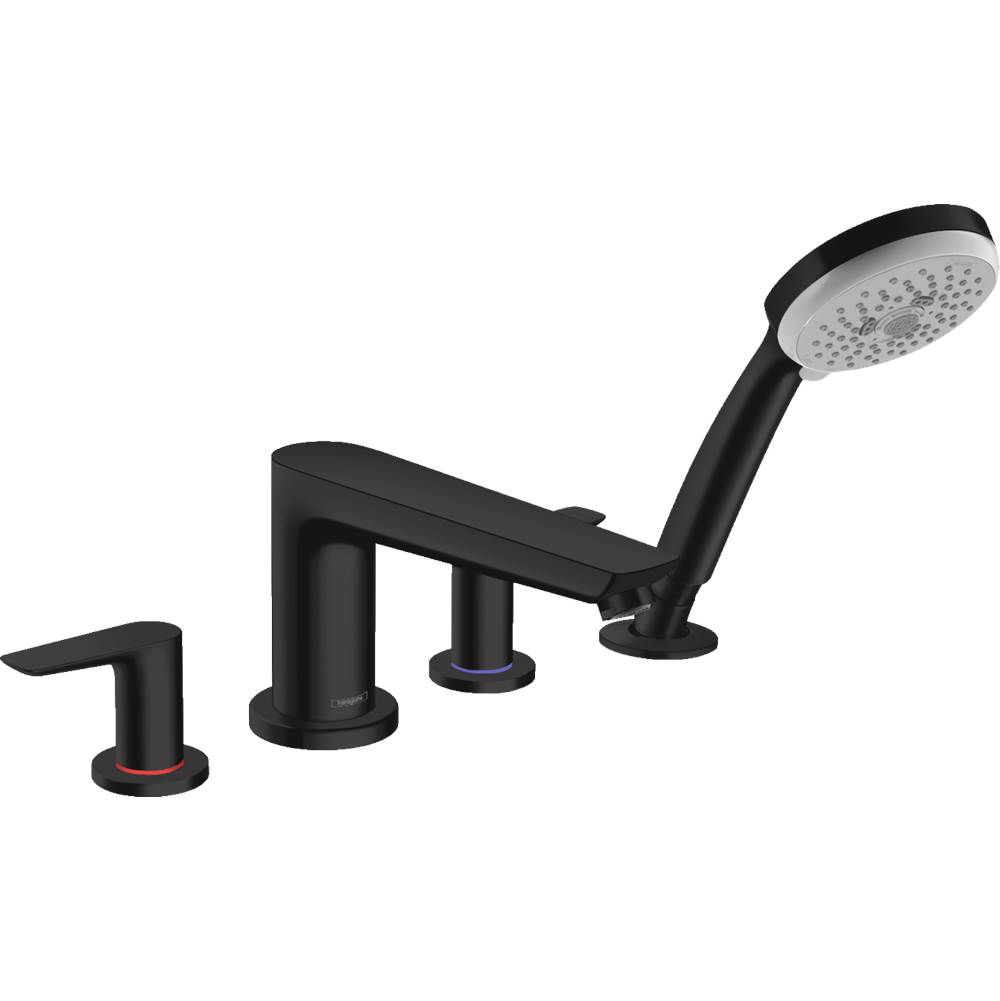 The Water ClosetHansgrohe CanadaTalis E 4-Hole Roman Tub Set Trim With 1.8 Gpm Handshower