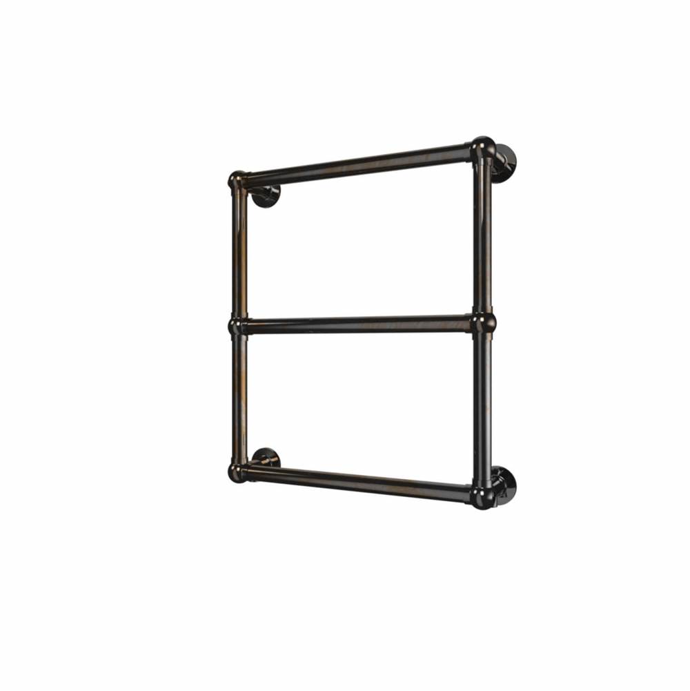 The Water ClosetTuzio23.5'' Stour Hydronic Towel Warmer - Polished Nickel