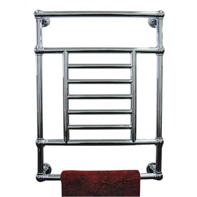 The Water ClosetTuzioThames Electric Hardwired Wall-Mounted Towel Warmer - Chrome